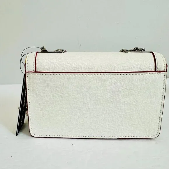 KARL LAGERFELD PARIS STUDDED EMBELLISHED RHINESTONE SMALL CROSSBODY BAG - Picture 5 of 14